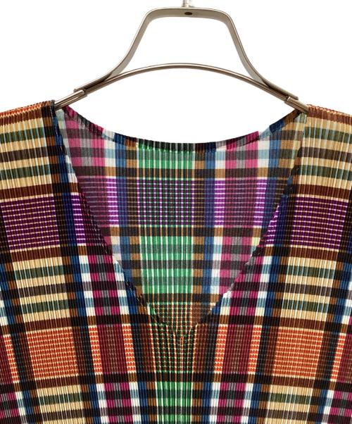 PLEATS PLEASE（プリーツプリーズ）PLEATS PLEASE (プリーツプリーズ) 半袖カットソー マルチカラー サイズ:記載なしの古着・服飾アイテム