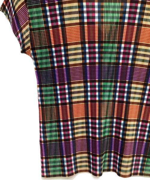 PLEATS PLEASE（プリーツプリーズ）PLEATS PLEASE (プリーツプリーズ) 半袖カットソー マルチカラー サイズ:記載なしの古着・服飾アイテム