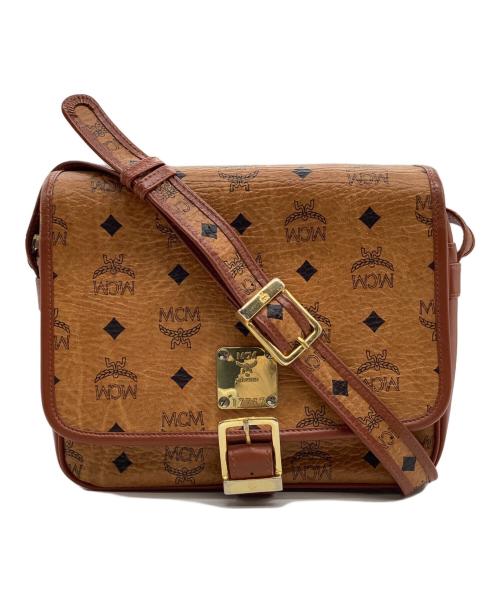 MCM（エムシーエム）MCM (エムシーエム) ショルダーバッグ ブラウンの古着・服飾アイテム