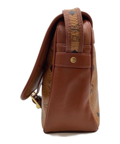 MCM（エムシーエム）MCM (エムシーエム) ショルダーバッグ ブラウンの古着・服飾アイテム