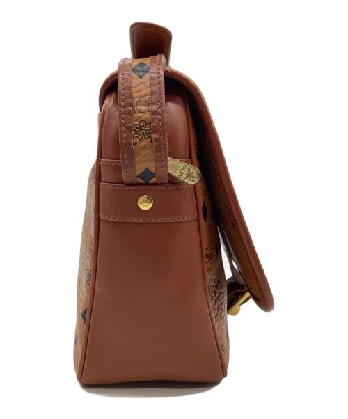 MCM（エムシーエム）MCM (エムシーエム) ショルダーバッグ ブラウンの古着・服飾アイテム