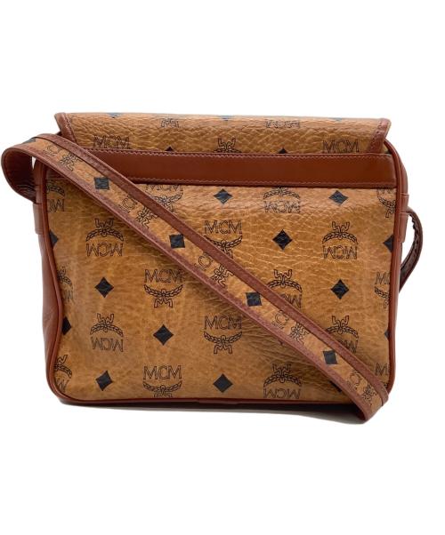 MCM（エムシーエム）MCM (エムシーエム) ショルダーバッグ ブラウンの古着・服飾アイテム