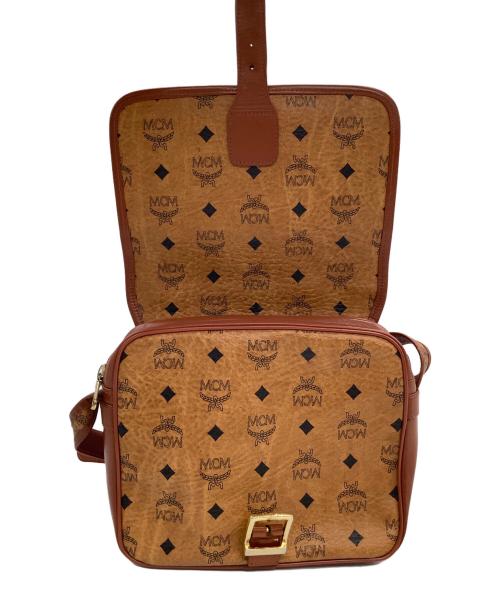 MCM（エムシーエム）MCM (エムシーエム) ショルダーバッグ ブラウンの古着・服飾アイテム