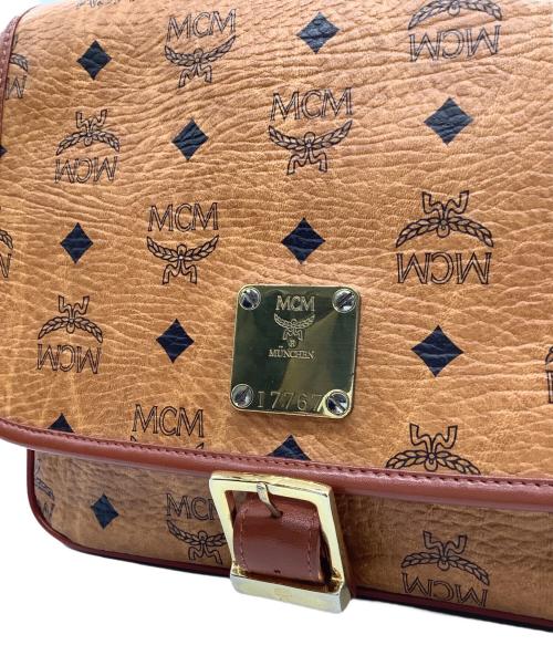 MCM（エムシーエム）MCM (エムシーエム) ショルダーバッグ ブラウンの古着・服飾アイテム