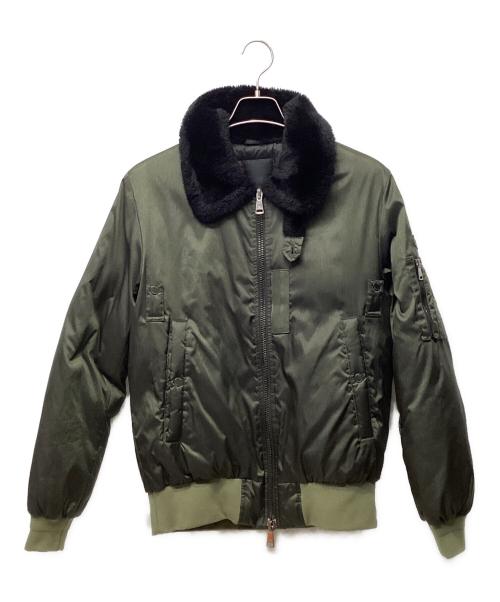 TATRAS（タトラス）TATRAS (タトラス) ダウンジャケット ブラック×オリーブ サイズ:2の古着・服飾アイテム