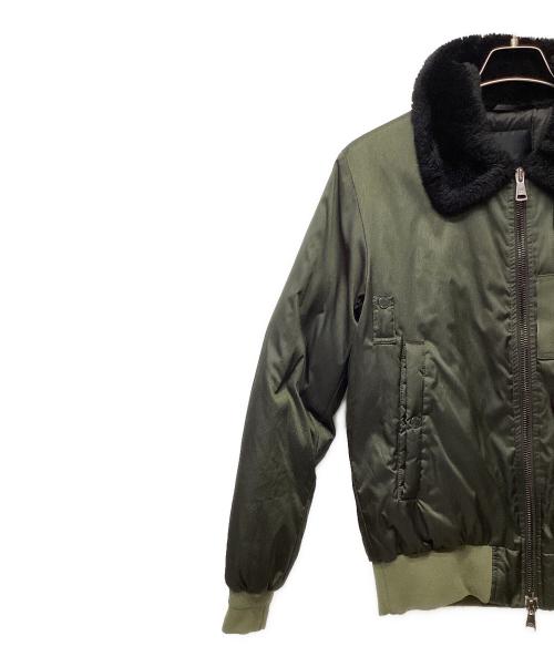 TATRAS（タトラス）TATRAS (タトラス) ダウンジャケット ブラック×オリーブ サイズ:2の古着・服飾アイテム