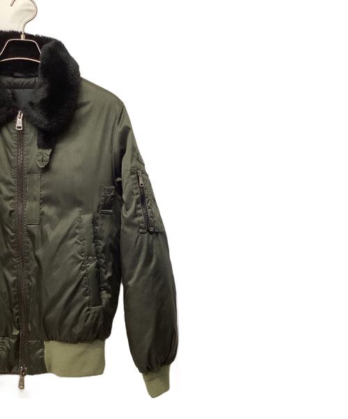 TATRAS（タトラス）TATRAS (タトラス) ダウンジャケット ブラック×オリーブ サイズ:2の古着・服飾アイテム