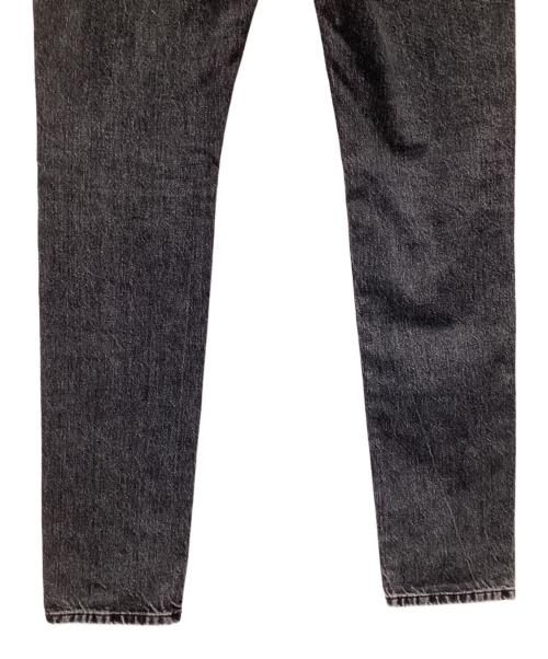 Saint Laurent Paris（サンローランパリ）Saint Laurent Paris (サンローランパリ) ダメージ加工デニムパンツ ブラック サイズ:30の古着・服飾アイテム