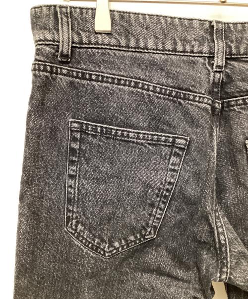 Saint Laurent Paris（サンローランパリ）Saint Laurent Paris (サンローランパリ) ダメージ加工デニムパンツ ブラック サイズ:30の古着・服飾アイテム