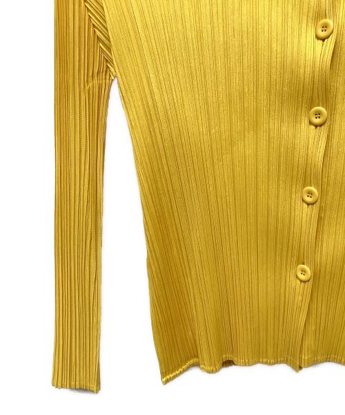 PLEATS PLEASE（プリーツプリーズ）PLEATS PLEASE (プリーツプリーズ) 長袖ブラウス イエロー サイズ:記載なしの古着・服飾アイテム