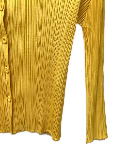 PLEATS PLEASE（プリーツプリーズ）PLEATS PLEASE (プリーツプリーズ) 長袖ブラウス イエロー サイズ:記載なしの古着・服飾アイテム