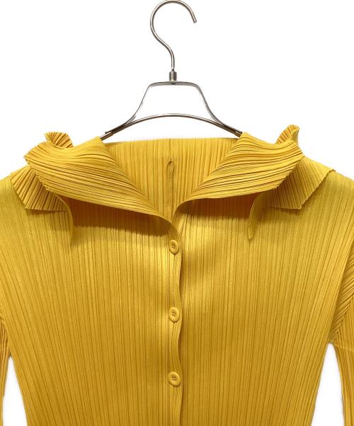PLEATS PLEASE（プリーツプリーズ）PLEATS PLEASE (プリーツプリーズ) 長袖ブラウス イエロー サイズ:記載なしの古着・服飾アイテム
