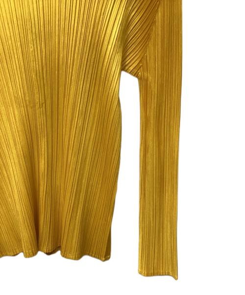 PLEATS PLEASE（プリーツプリーズ）PLEATS PLEASE (プリーツプリーズ) 長袖ブラウス イエロー サイズ:記載なしの古着・服飾アイテム
