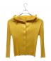 PLEATS PLEASE（プリーツプリーズ）の古着「長袖ブラウス」｜イエロー
