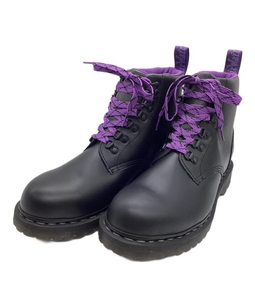Dr.Martens（ドクターマーチン）Dr.Martens (ドクターマーチン) THE NORTHFACE PURPLELABEL (ザ・ノースフェイス パープルレーベル) 101 6 Tie Boot ブラック サイズ:UK9の古着・服飾アイテム