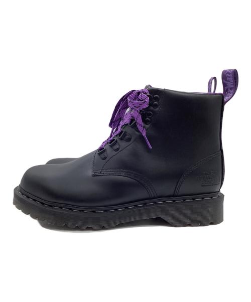 Dr.Martens（ドクターマーチン）Dr.Martens (ドクターマーチン) THE NORTHFACE PURPLELABEL (ザ・ノースフェイス パープルレーベル) 101 6 Tie Boot ブラック サイズ:UK9の古着・服飾アイテム
