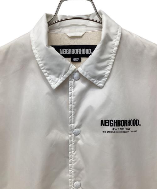 NEIGHBORHOOD（ネイバーフッド）NEIGHBORHOOD (ネイバーフッド) WINDBREAKER JACKET-1 ホワイト サイズ:Mの古着・服飾アイテム