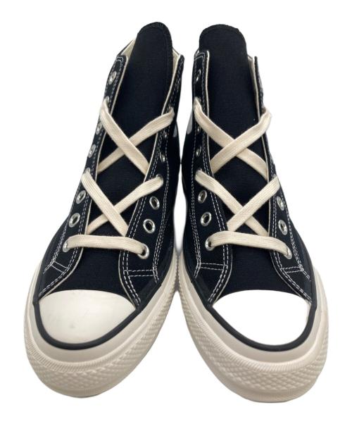 CONVERSE ADDICT（コンバース アディクト）CONVERSE ADDICT (コンバース アディクト) ハイカットスニーカー ブラック×ホワイト サイズ:27cmの古着・服飾アイテム