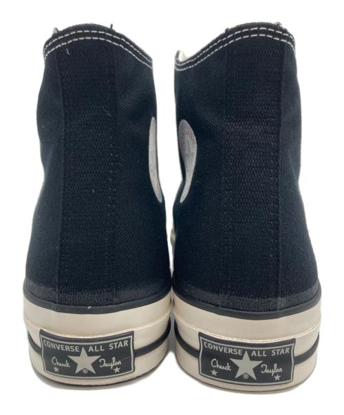 CONVERSE ADDICT（コンバース アディクト）CONVERSE ADDICT (コンバース アディクト) ハイカットスニーカー ブラック×ホワイト サイズ:27cmの古着・服飾アイテム