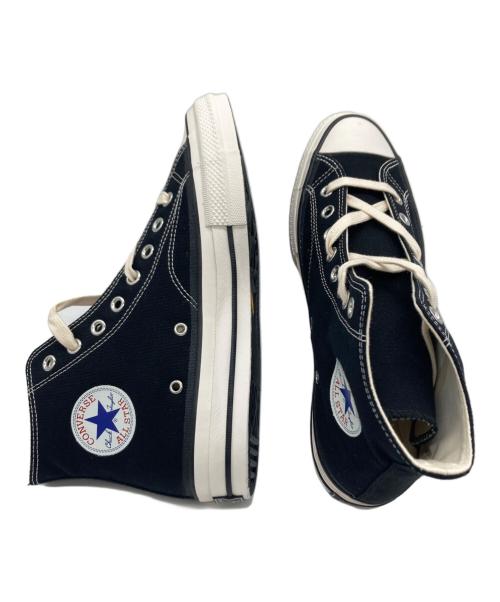 CONVERSE ADDICT（コンバース アディクト）CONVERSE ADDICT (コンバース アディクト) ハイカットスニーカー ブラック×ホワイト サイズ:27cmの古着・服飾アイテム