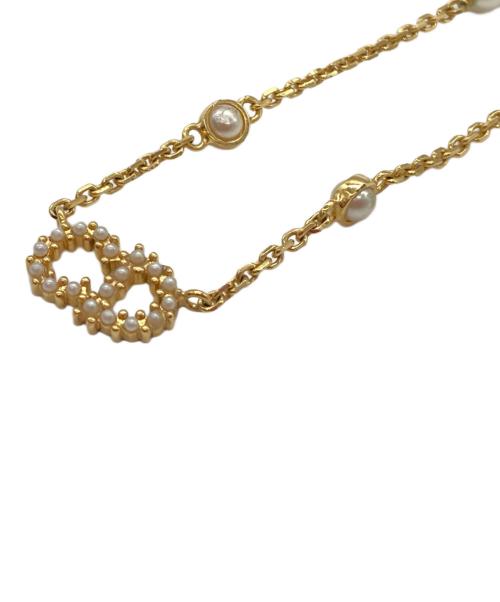 Christian Dior（クリスチャン ディオール）Christian Dior (クリスチャン ディオール) CLAIR D LUNE　ネックレス ゴールドカラーの古着・服飾アイテム