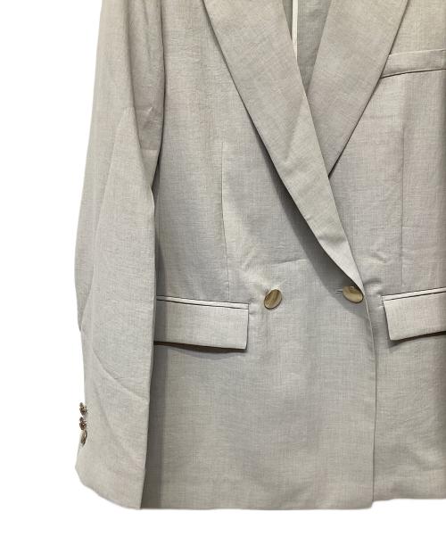 NOLLEY'S sophi（ノーリーズソフィー）NOLLEY'S sophi (ノーリーズソフィー) テーラードジャケット グレー サイズ:38 未使用品の古着・服飾アイテム