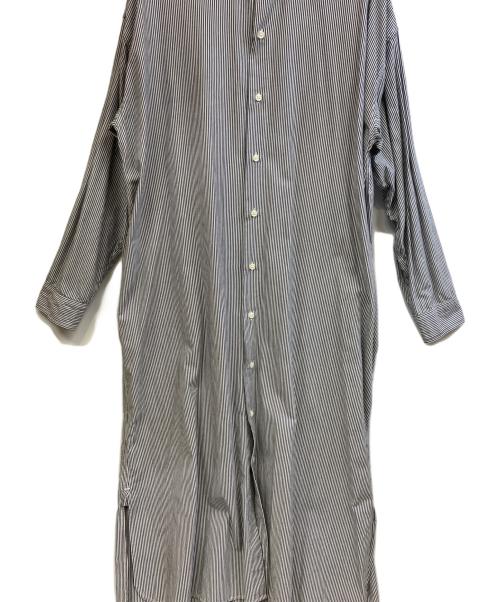ARMEN（アーメン）ARMEN (アーメン) 長袖ワンピース ブラック×ホワイト サイズ:3の古着・服飾アイテム