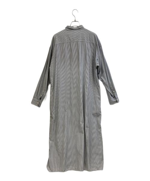 ARMEN（アーメン）ARMEN (アーメン) 長袖ワンピース ブラック×ホワイト サイズ:3の古着・服飾アイテム