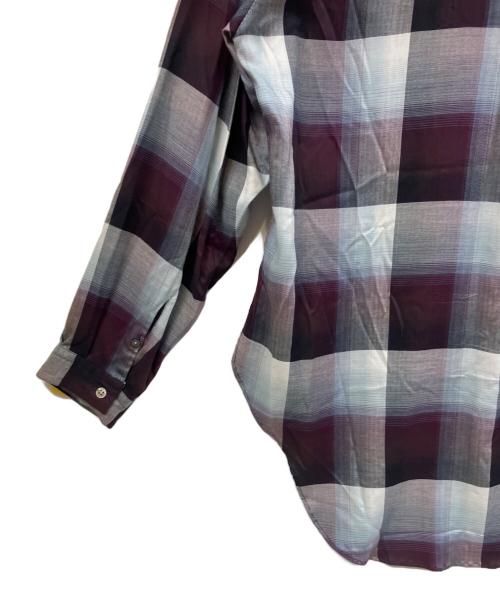 SUGARHILL（シュガーヒル）SUGARHILL (シュガーヒル) 長袖シャツ パープル×グレー サイズ:3の古着・服飾アイテム