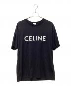 CELINEセリーヌ）の古着「半袖カットソー」｜ブラック