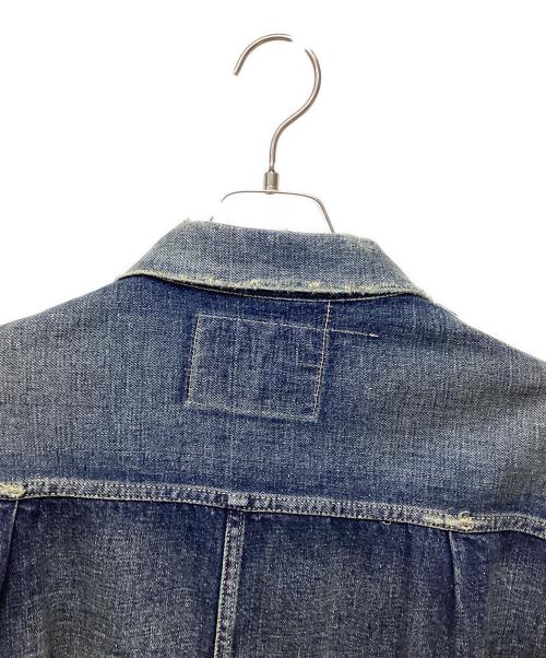 gold（ゴールド）gold (ゴールド) ダメージデニムジャケット インディゴ サイズ:33の古着・服飾アイテム