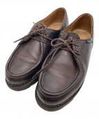 PARABOOTパラブーツ）の古着「チロリアンシューズ」｜ブラウン