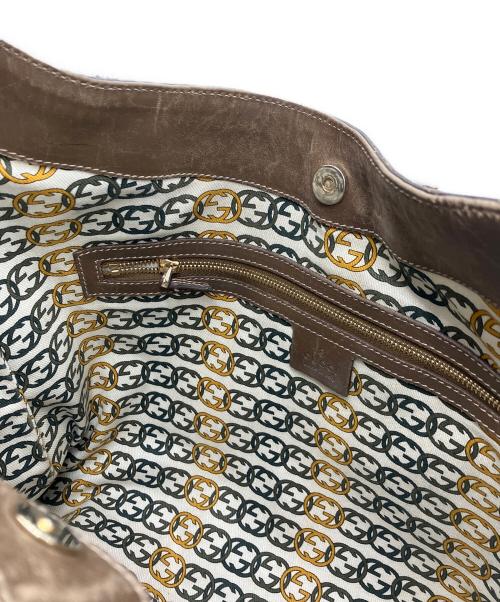 GUCCI（グッチ）GUCCI (グッチ) トートバッグ ブラウンの古着・服飾アイテム