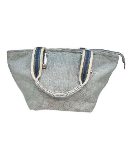 GUCCI（グッチ）GUCCI (グッチ) ハンドバッグ シルバーカラーの古着・服飾アイテム
