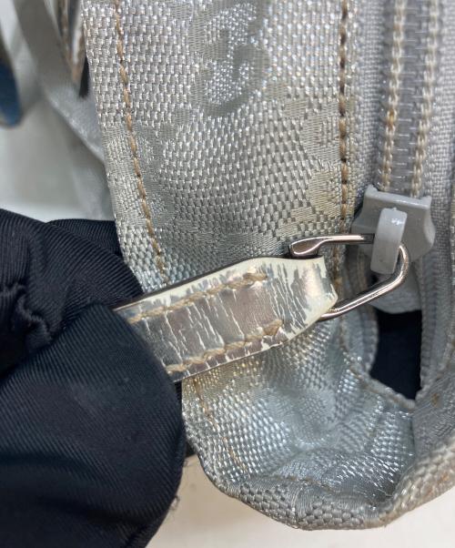 GUCCI（グッチ）GUCCI (グッチ) ハンドバッグ シルバーカラーの古着・服飾アイテム