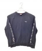 WTAPSダブルタップス）の古着「ロゴスウェット」｜ブラック