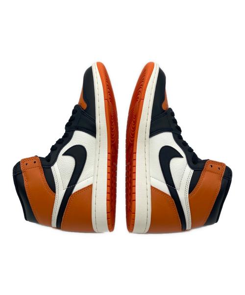 NIKE（ナイキ）NIKE (ナイキ) スニーカー ブラック×オレンジ サイズ:26ｃｍ 未使用品の古着・服飾アイテム