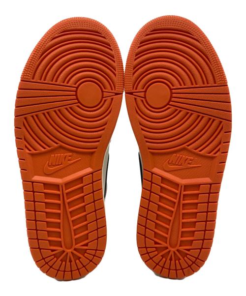 NIKE（ナイキ）NIKE (ナイキ) スニーカー ブラック×オレンジ サイズ:26ｃｍ 未使用品の古着・服飾アイテム