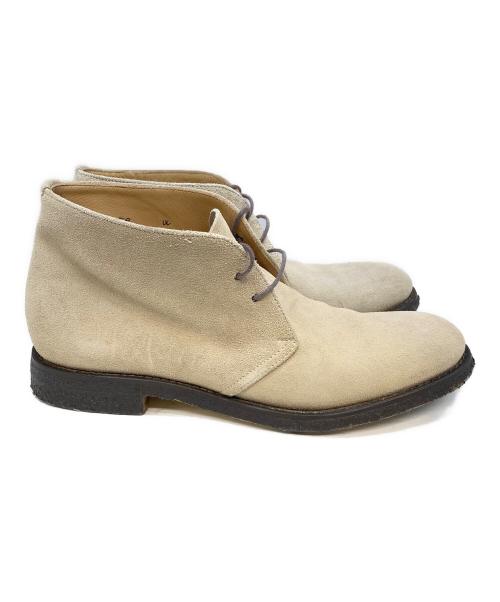 CHURCH'S（チャーチ）CHURCH'S (チャーチ) スウェードチャッカーブーツ アイボリー サイズ:36 1/2（23.5cm）の古着・服飾アイテム