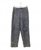 45Rフォーティファイブ・アール）の古着「綿麻ツイードの908チーゴパンツ」｜ネイビー