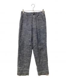 45R（フォーティファイブ・アール）の古着「綿麻ツイードの908チーゴパンツ」｜ネイビー