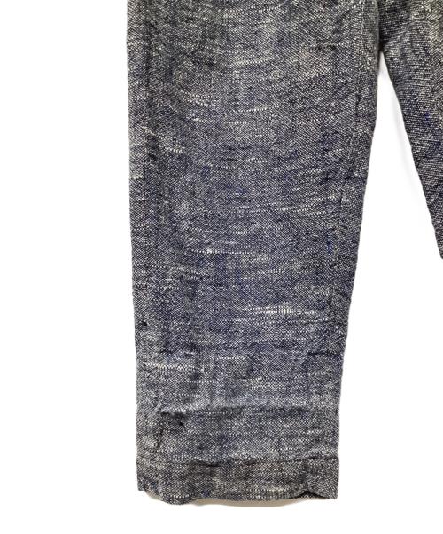 45R（フォーティファイブ・アール）45R (フォーティファイブ・アール) 綿麻ツイードの908チーゴパンツ ネイビー サイズ:記載無しの古着・服飾アイテム