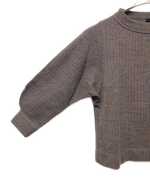 45R（フォーティファイブ・アール）45R (フォーティファイブ・アール) ジャージフラノのスウェット ブラウン サイズ:Freeの古着・服飾アイテム