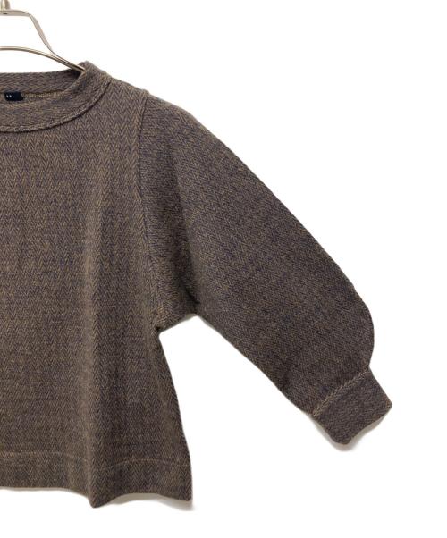 45R（フォーティファイブ・アール）45R (フォーティファイブ・アール) ジャージフラノのスウェット ブラウン サイズ:Freeの古着・服飾アイテム