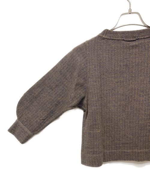 45R（フォーティファイブ・アール）45R (フォーティファイブ・アール) ジャージフラノのスウェット ブラウン サイズ:Freeの古着・服飾アイテム