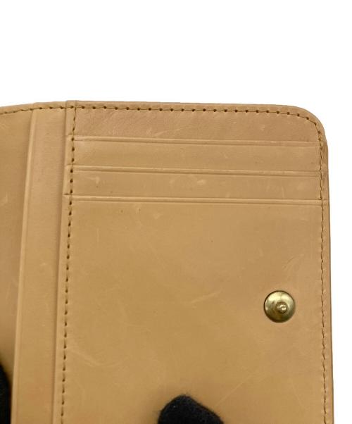 genten（ゲンテン）genten (ゲンテン) 2つ折り財布 ブラウンの古着・服飾アイテム