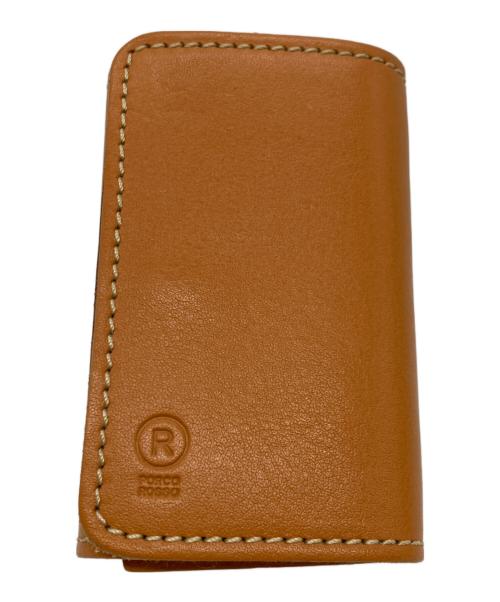 PORCO ROSSO（ポルコロッソ）PORCO ROSSO (ポルコロッソ) キーリング付コインケース キャメルの古着・服飾アイテム