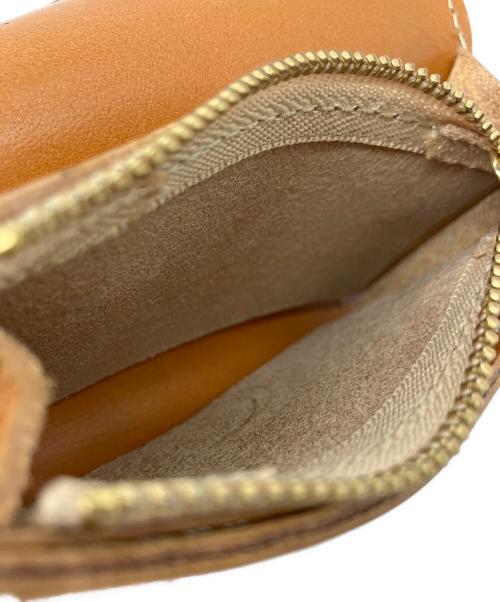 PORCO ROSSO（ポルコロッソ）PORCO ROSSO (ポルコロッソ) キーリング付コインケース キャメルの古着・服飾アイテム