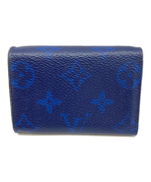 LOUIS VUITTON（ルイ ヴィトン）LOUIS VUITTON (ルイ ヴィトン) ディスカバリー・コンパクトウォレット ブルーの古着・服飾アイテム