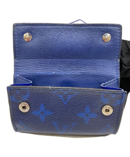 LOUIS VUITTON（ルイ ヴィトン）LOUIS VUITTON (ルイ ヴィトン) ディスカバリー・コンパクトウォレット ブルーの古着・服飾アイテム